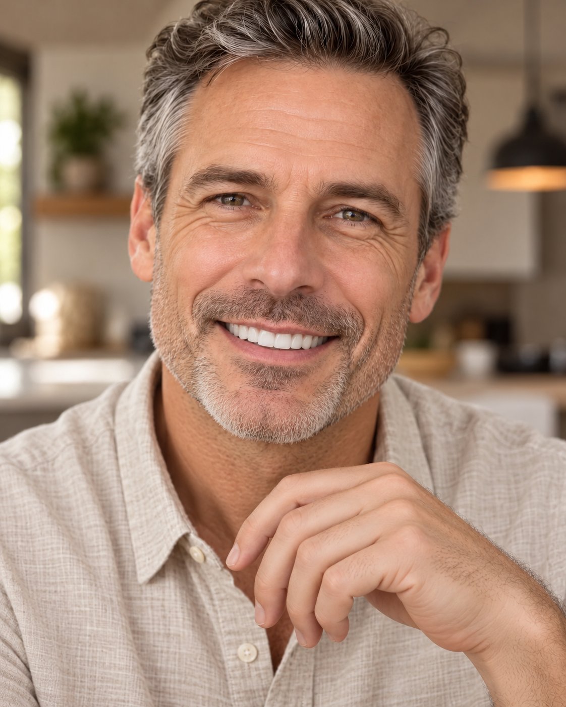 Smiling Veev lifestyle photo